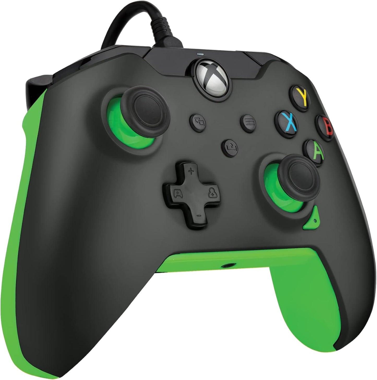 Xbox Series X|S, Xbox One - PDP Wired Gaming Controller USB Gamepad Neon Black