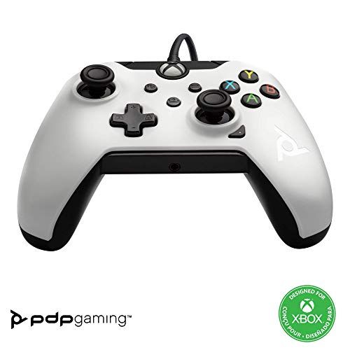 Xbox Series X|S, Xbox One - PDP Wired Gaming Controller USB Gamepad White