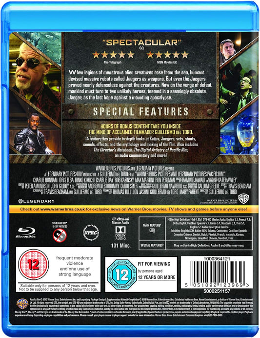 BLU | Pacific Rim – Blu-ray | Action / Sci-Fi