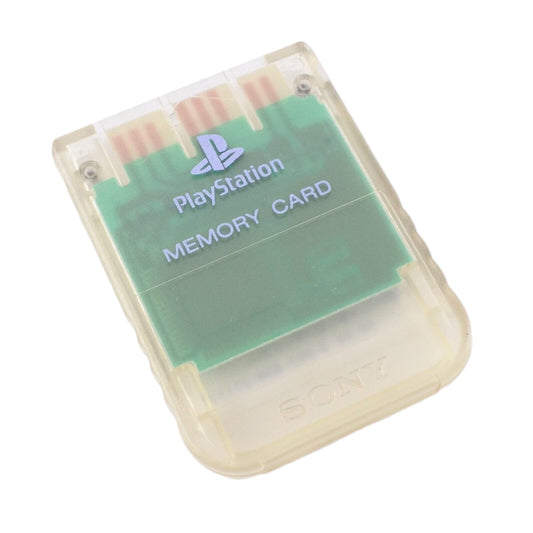 PS1 | Sony Memory Card Clear SCPH-2010 – PlayStation | Accessory
