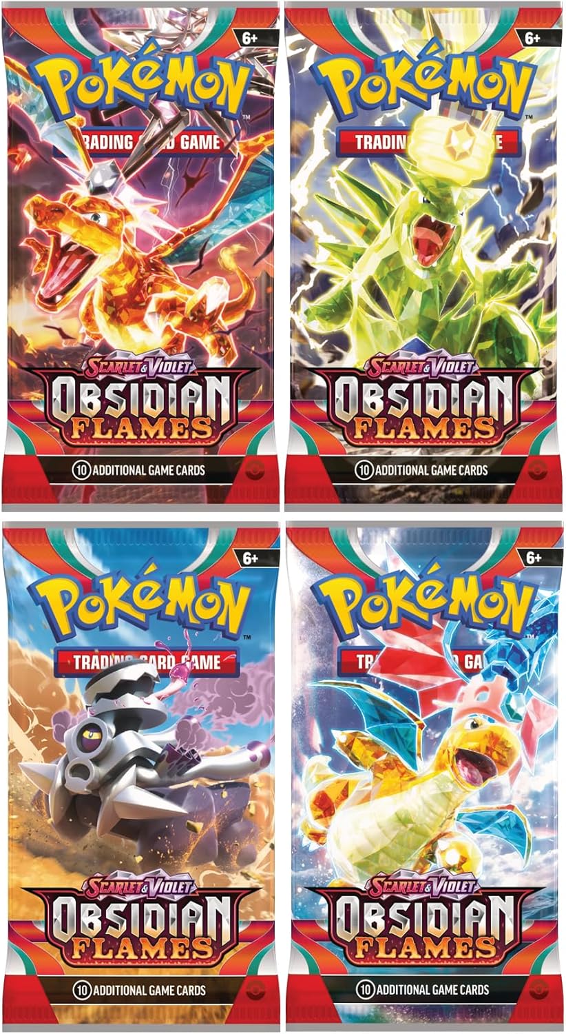 Pokémon Scarlet & Violet 3: Obsidian Flames Boosters