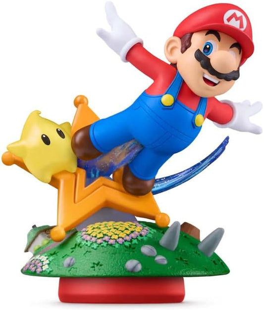 AMB | Mario & Luma – Amiibo | Collectible Figure | Nintendo