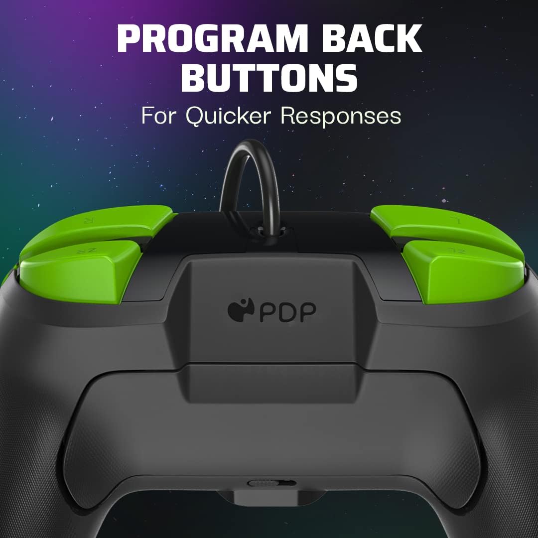 Nintendo Switch - PDP Super Mario Wired controller 1-UP Glow in the dark