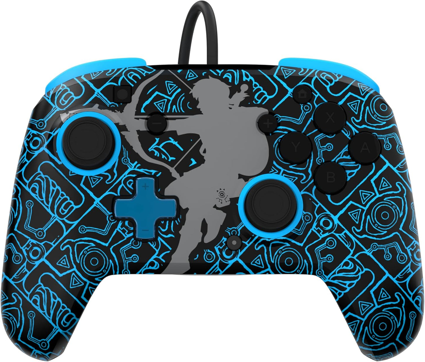 Nintendo Switch - PDP Zelda Wired controller 1-UP Glow in the dark Officially Licensed by Nintendo