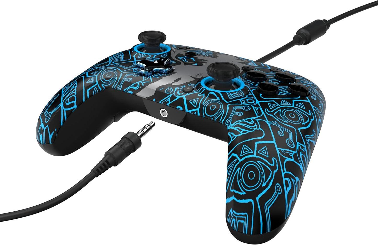 Nintendo Switch - PDP Zelda Wired controller 1-UP Glow in the dark Officially Licensed by Nintendo