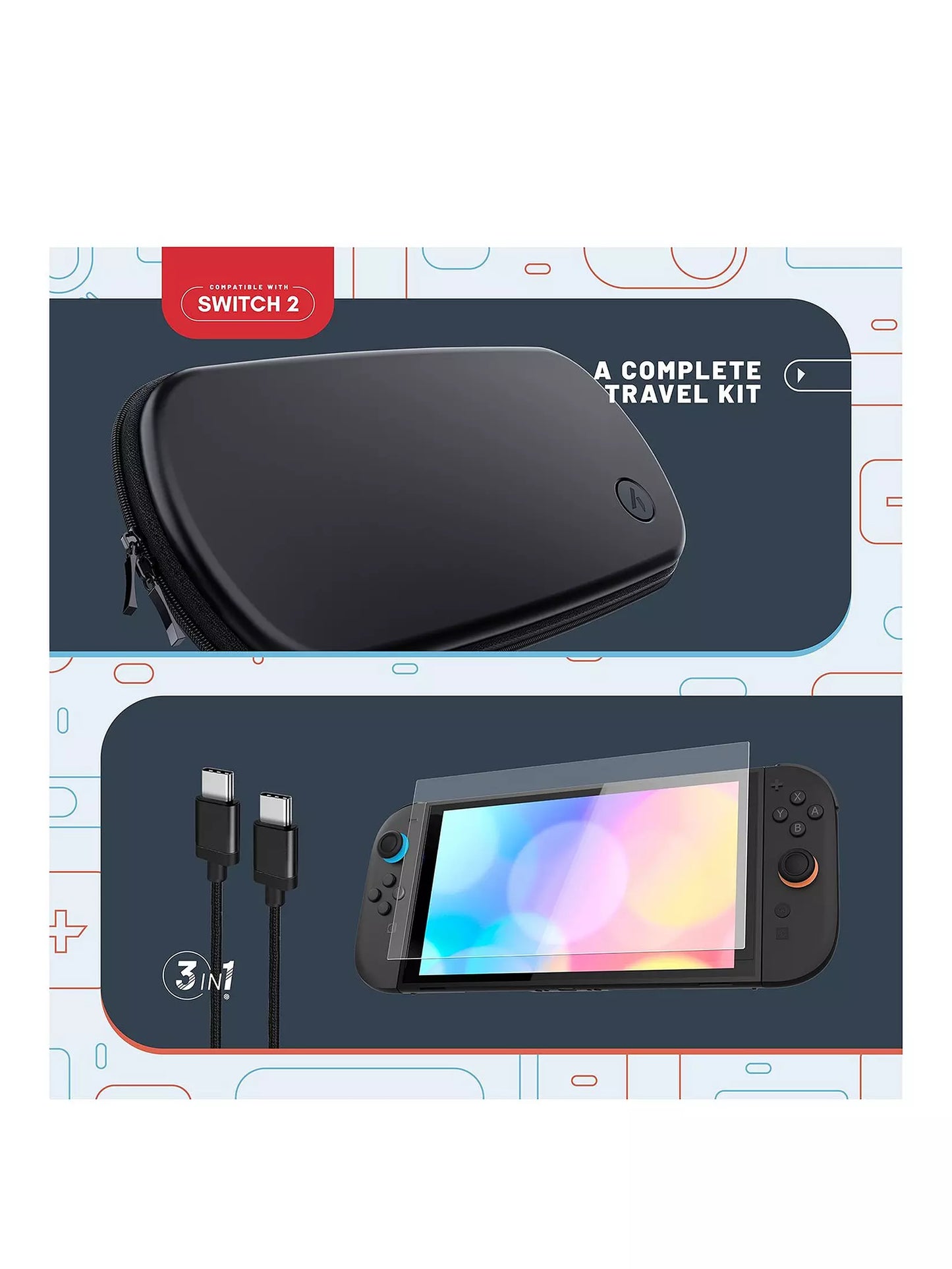 Nintendo Switch 2 Stealth Travel Kit