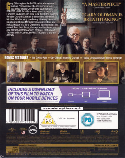 BLU | Darkest Hour – Blu-ray | Drama / Biography