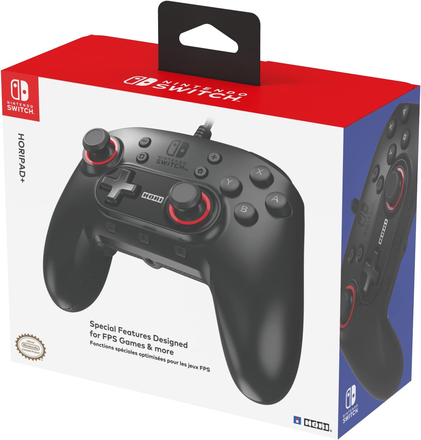 Nintendo Switch - HORIPAD+ in Black