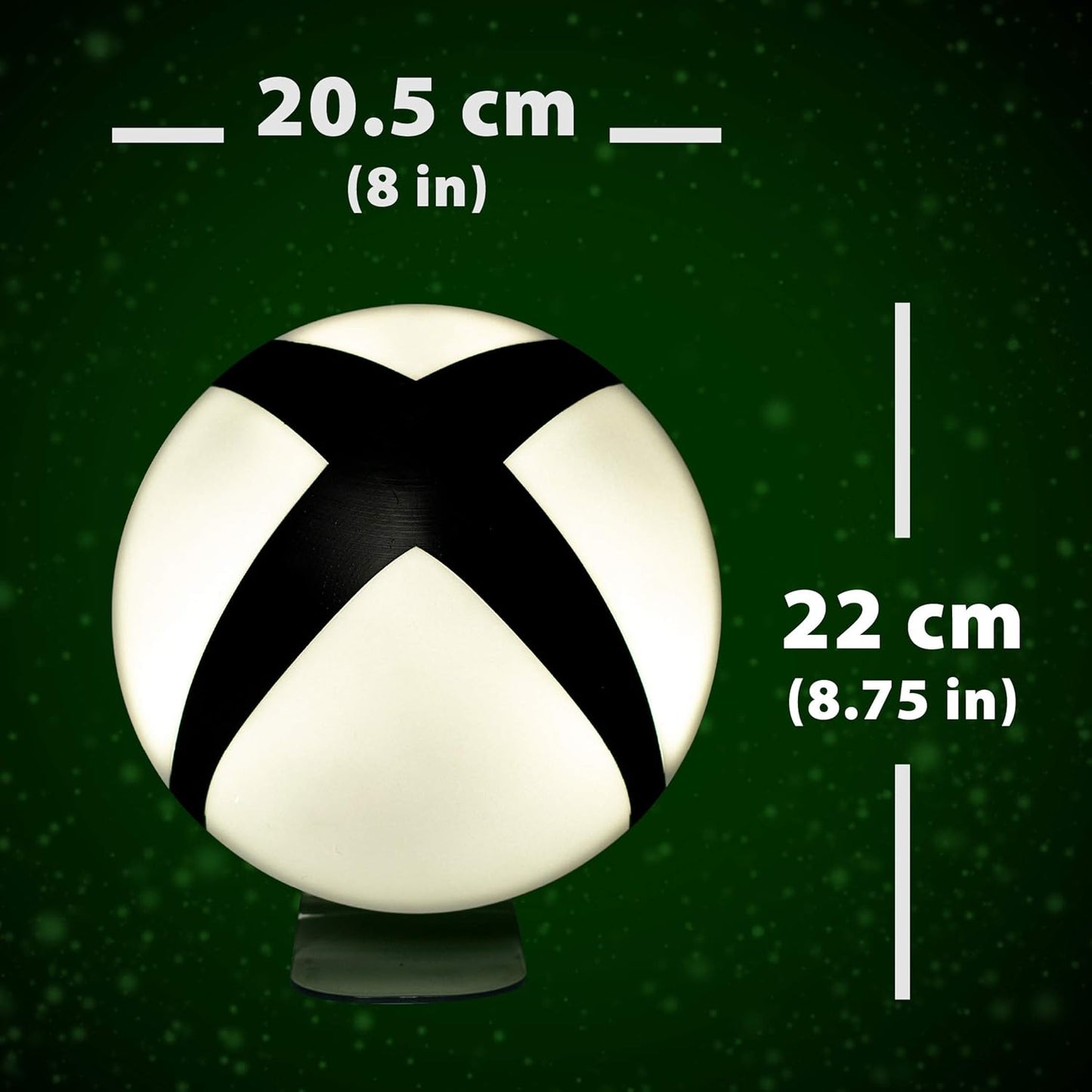Paladone Xbox Lamp | 3D Iconic Night Light USB Or Battery Powered