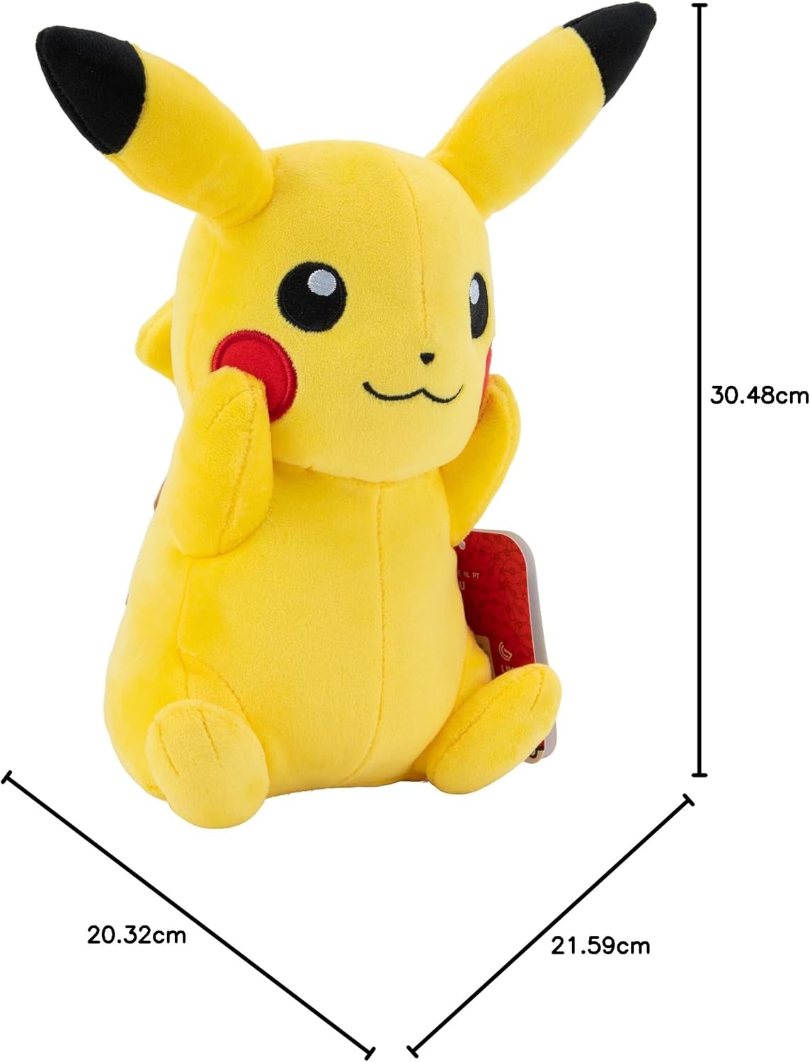 Pokémon Official and Premium Quality 8-inch Pikachu Plush