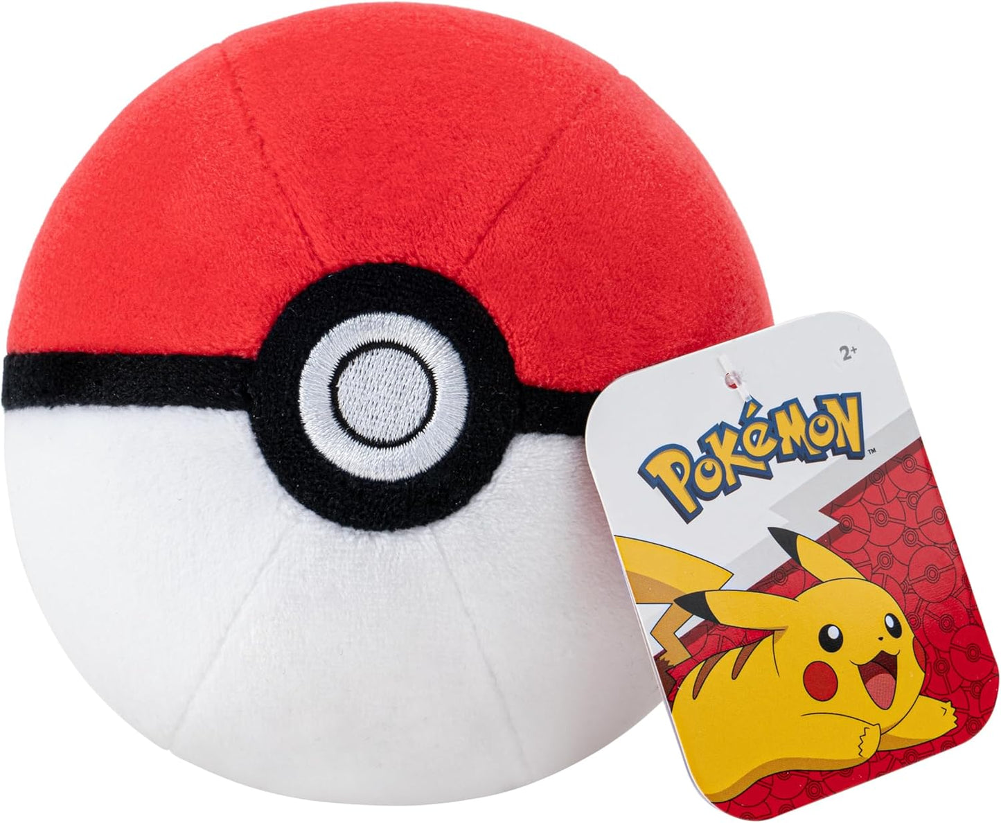 Pokémon 10 cm Plush Pokéball - Official Pokemon Stuffed Toy