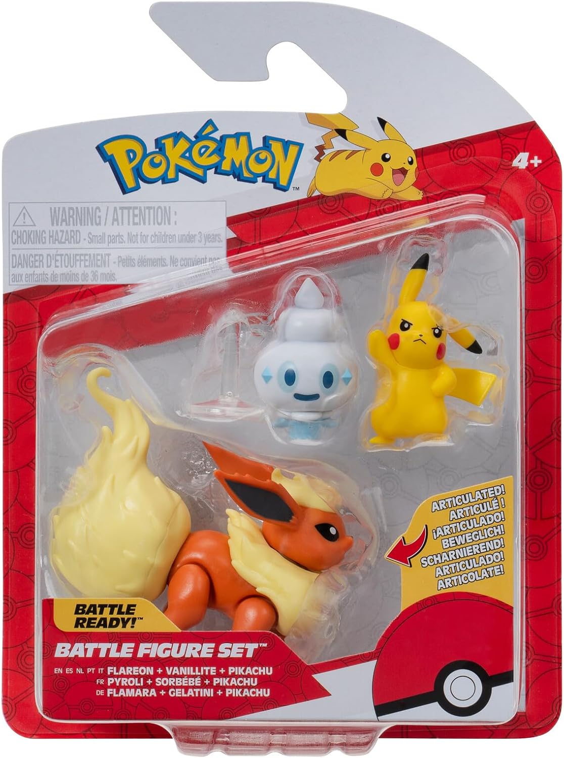 Pokémon 3-pack Battle Figure
