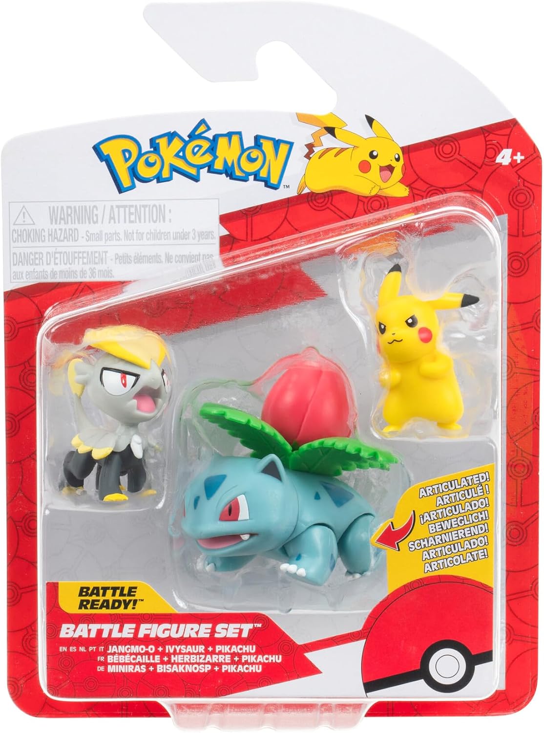 Pokémon 3-pack Battle Figure