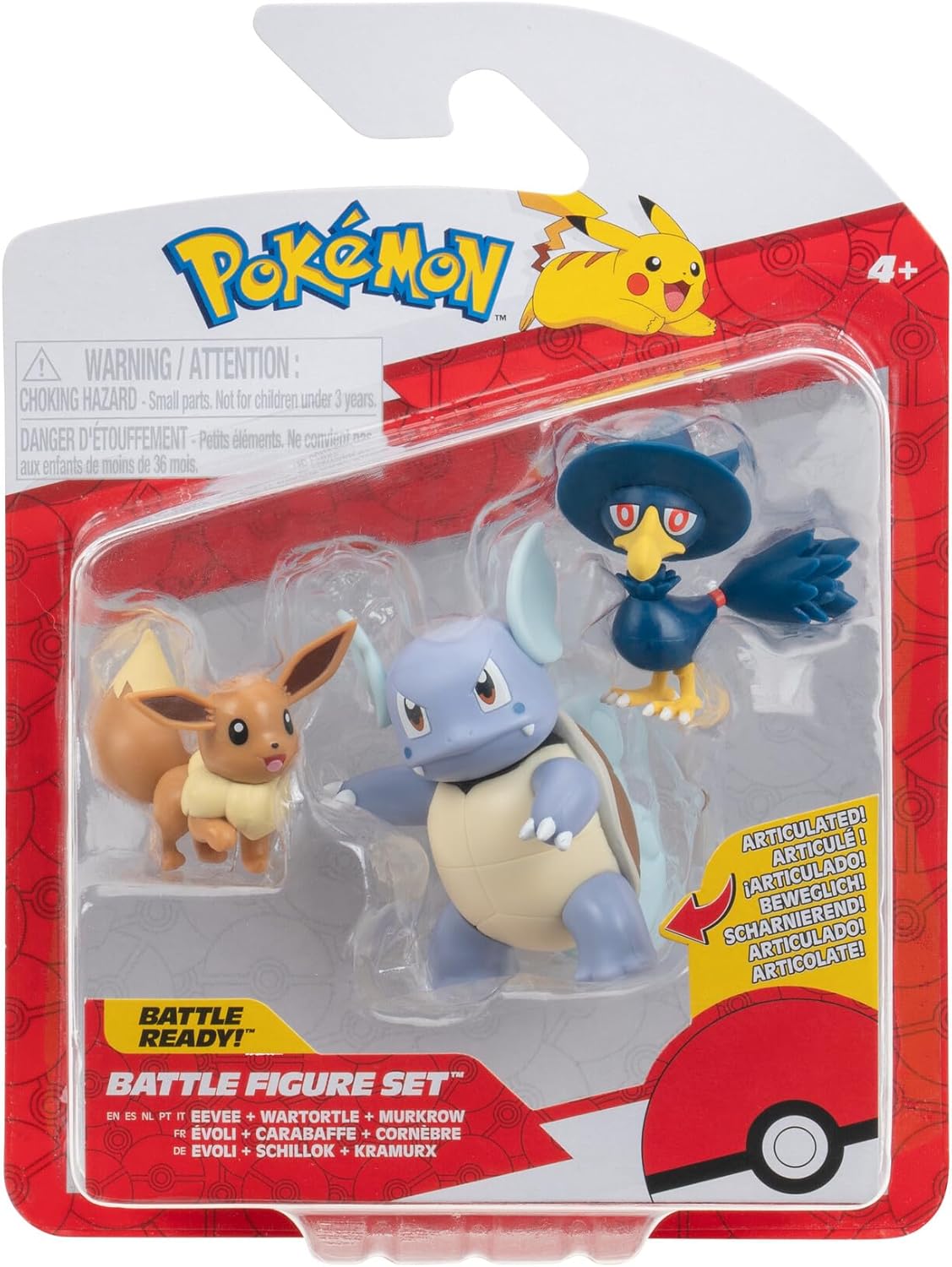 Pokémon 3-pack Battle Figure