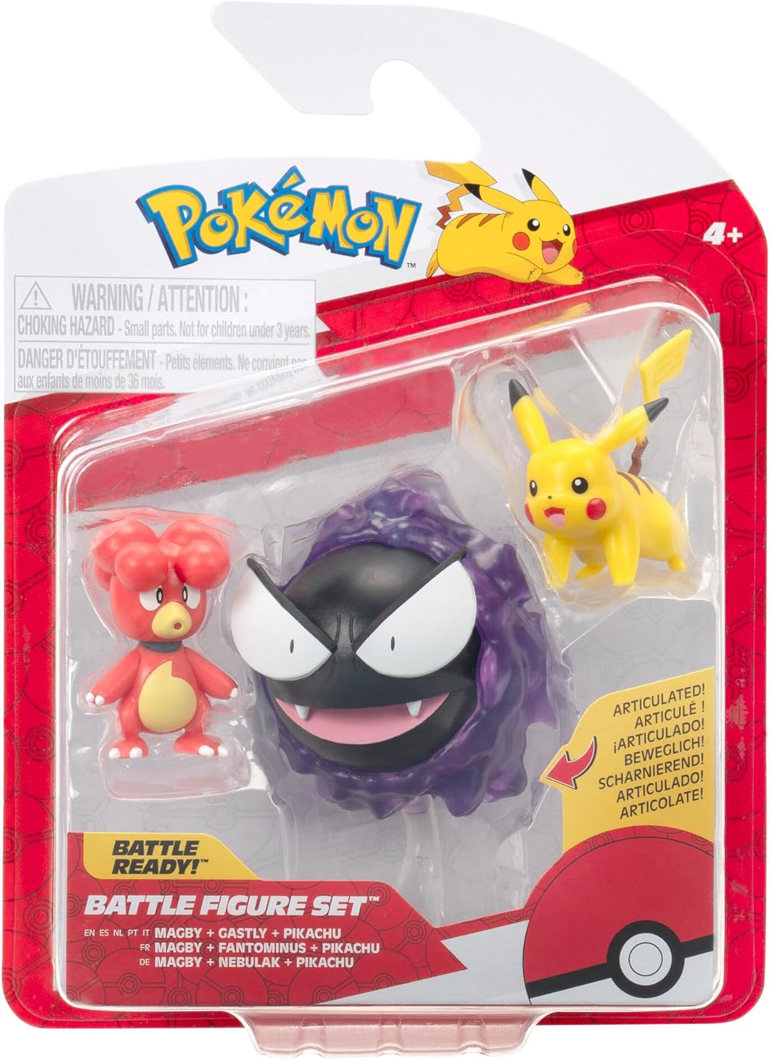 Pokémon 3-pack Battle Figure