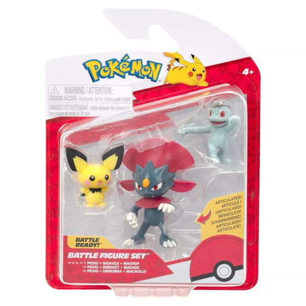 Pokémon 3-pack Battle Figure