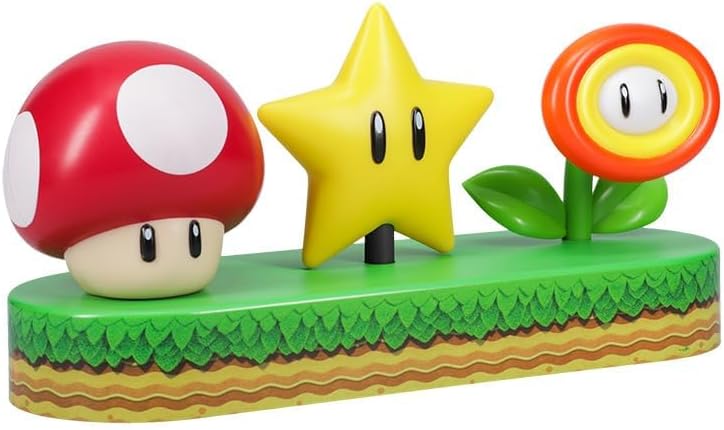 Super Mario Icon Light - Officially Licensed Mario Brothers Desk Light