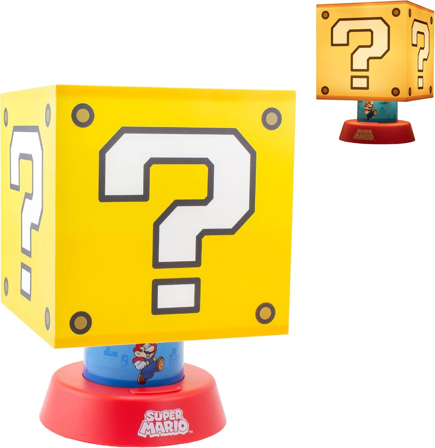 Super Mario Question Block Lamp - Officially Licensed Nintendo Merchandise