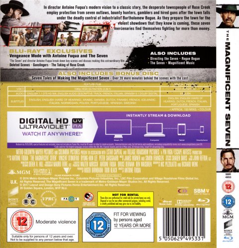 BLU | The Magnificent Seven – Blu-ray | Action / Western