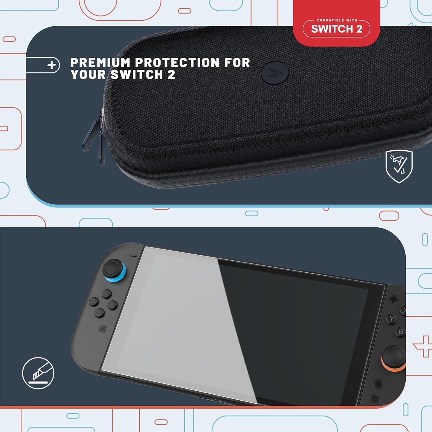 Nintendo Switch 2 Stealth Handheld Console Premium Travel Kit