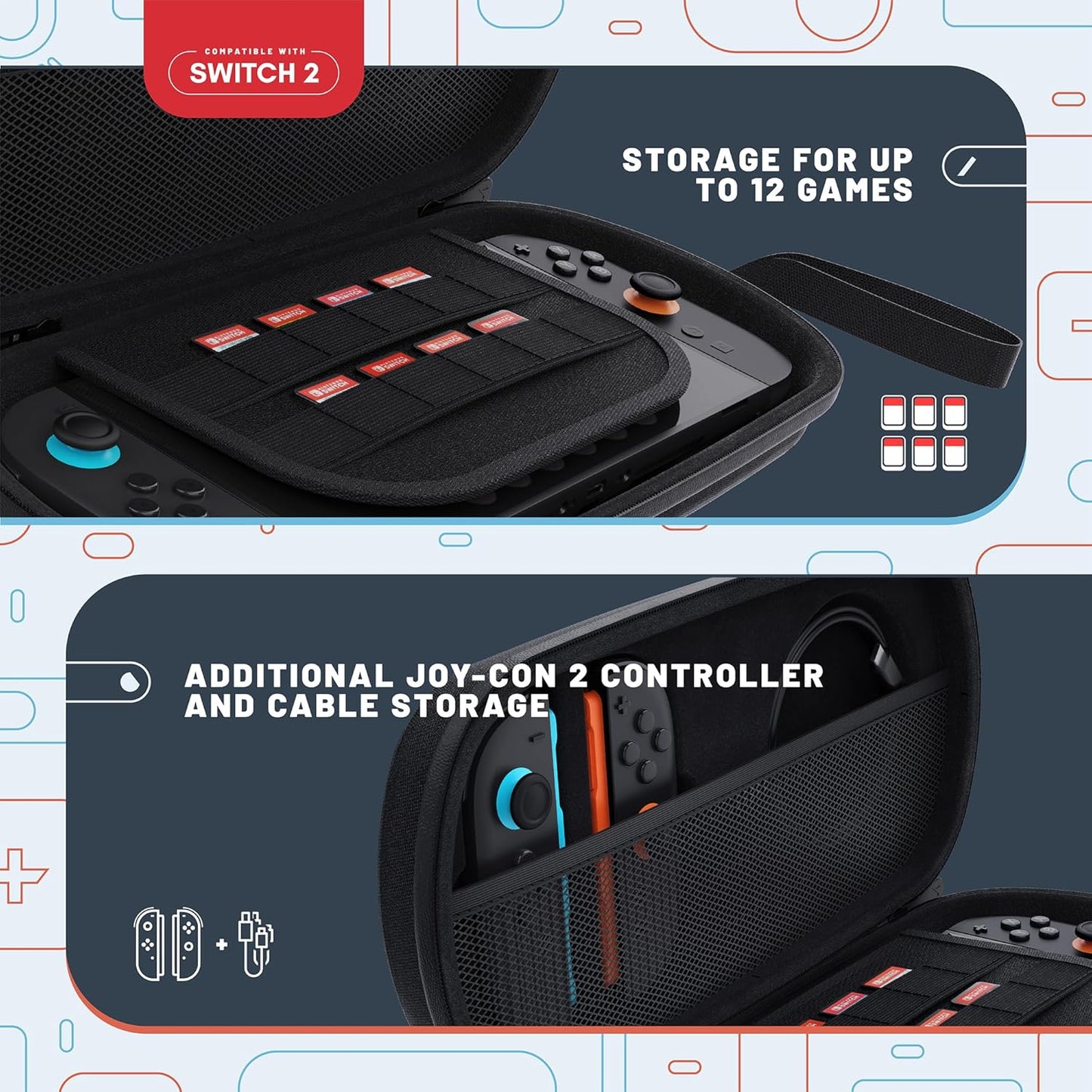 Nintendo Switch 2 Stealth Handheld Console Premium Travel Kit