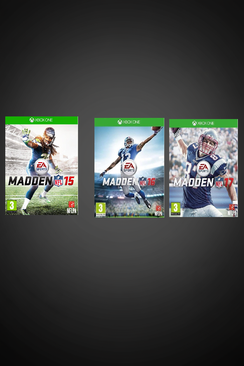 #024 Xbox One Madden Triple — NFL 15 16 & 17