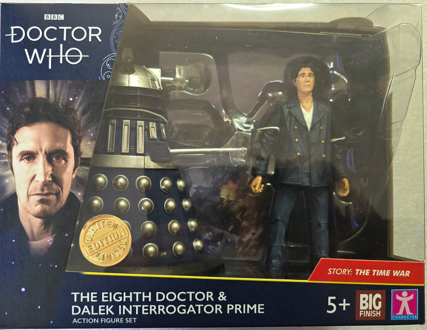 MER | The Eighth Doctor & Dalek Interrogator Prime Action Figure | Merchandise