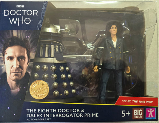 MER | The Eighth Doctor & Dalek Interrogator Prime Action Figure | Merchandise