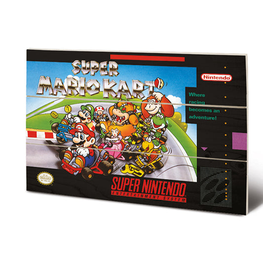 Super Nintendo (Super Mario Kart) Wall Art