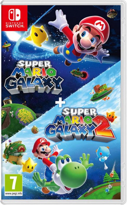 SW | Super Mario Galaxy + Super Mario Galaxy 2 – Nintendo Switch | 3D Platformer Game Collection