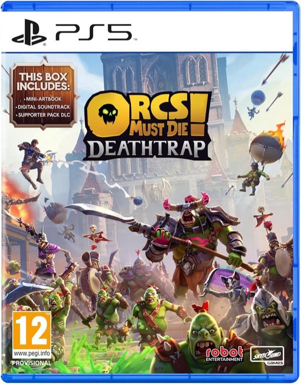 PS5 | Orcs Must Die! Deathtrap – PlayStation 5 | Tower Defense Action Game