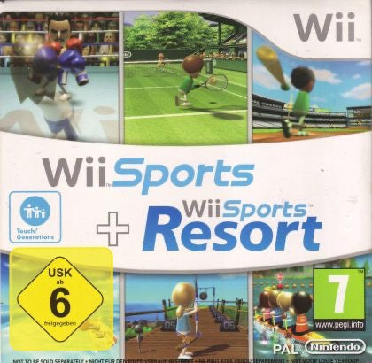Wii Sports & Wii Sports Resort - Wii