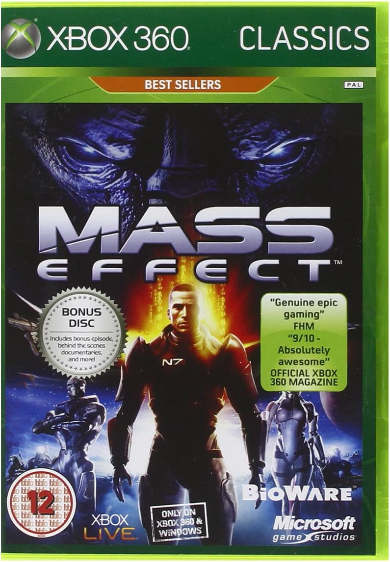 X360 | Mass Effect – Xbox 360 | Sci-Fi / Action RPG