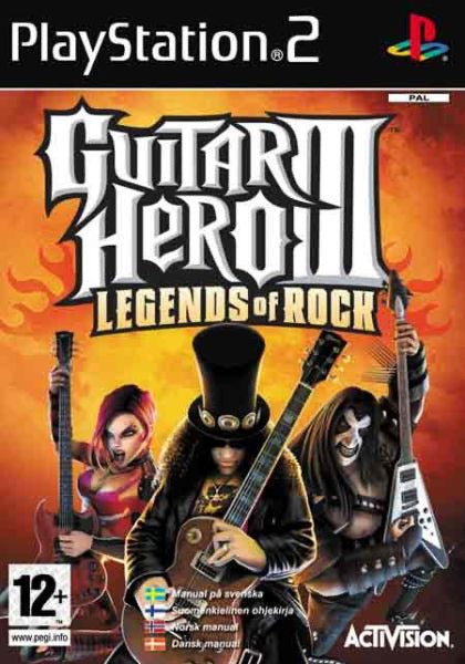 Guitar Hero III: Legends of Rock - PS2