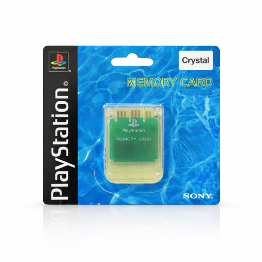 PS1 | Sony Memory Card Clear SCPH-2010 – PlayStation | Accessory