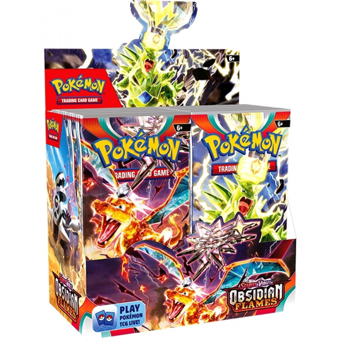 Pokémon Scarlet & Violet 3: Obsidian Flames Boosters