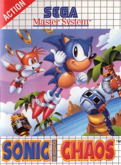 SMS | Sonic the Hedgehog: Chaos – Sega Master System | 8-Bit Platformer Game