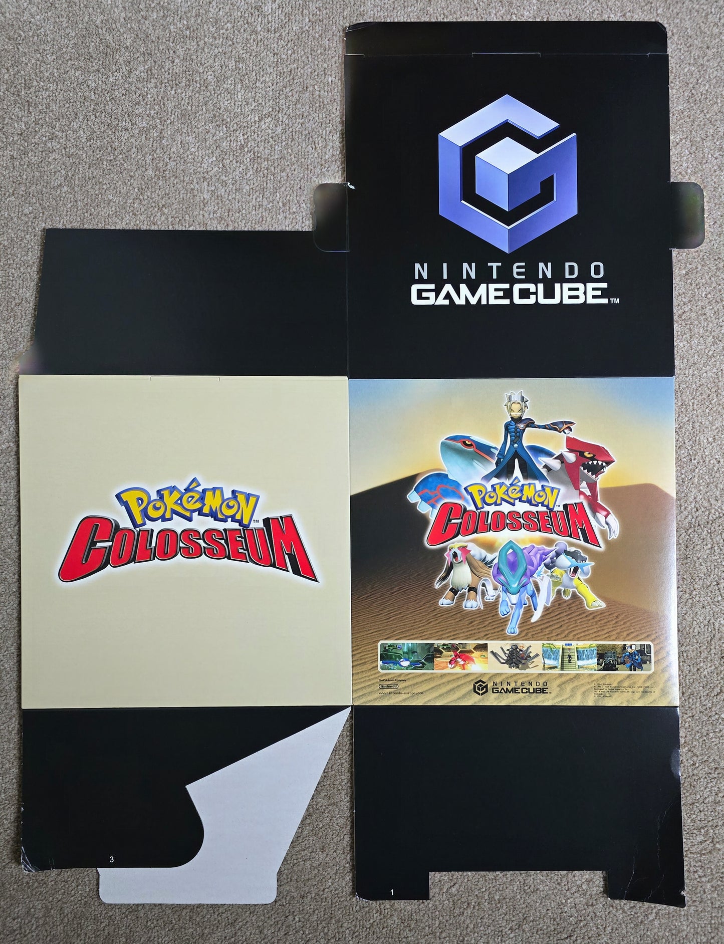 MER | Pokémon Colosseum Promotional Display Material – Merchandise | Rare Gaming Collectible