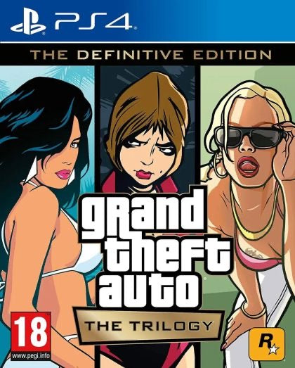 PS4 | Grand Theft Auto: The Trilogy – The Definitive Edition – PlayStation 4 | Open-World Action Crime Collection