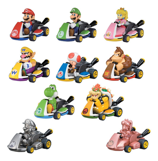 Mario Kart - Pull Back Racers