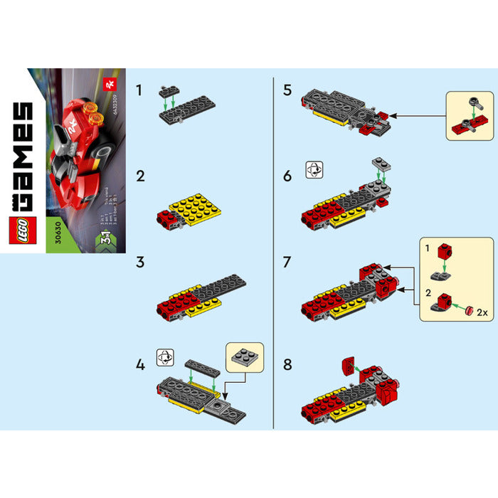 LEGO | Aquadirt Racer 3-in-1 – Model 30630 | Building Toy Polybag