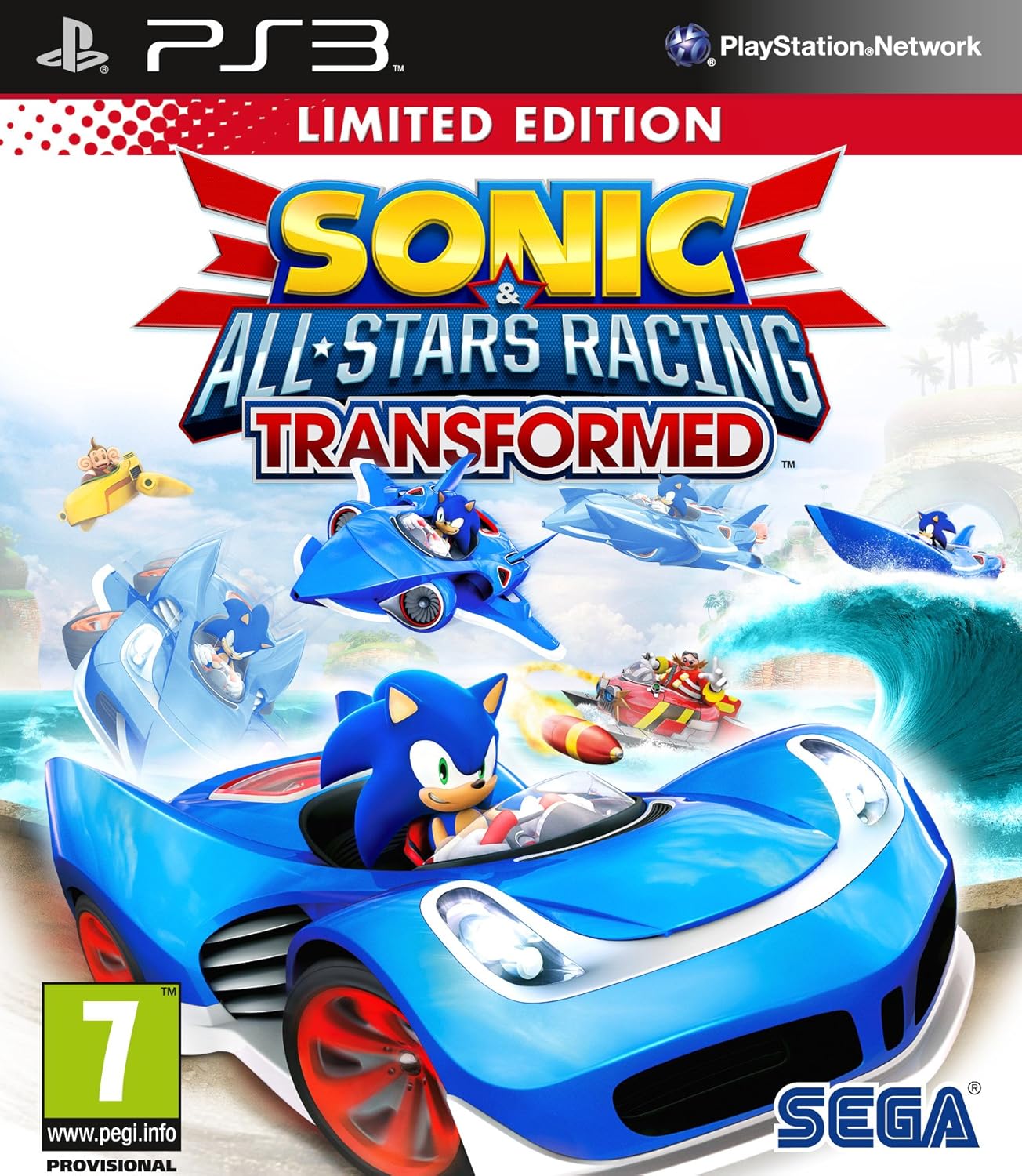 PS3 | Sonic & All-Stars Racing Transformed – PlayStation 3 | Racing