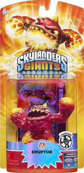 Eruptor – Lightcore Skylanders Giants Fire Figure