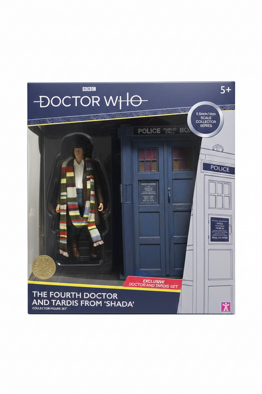 MER | The Fourth Doctor & TARDIS 'Shada' Limited Edition Collector Figure Set | Merchandise