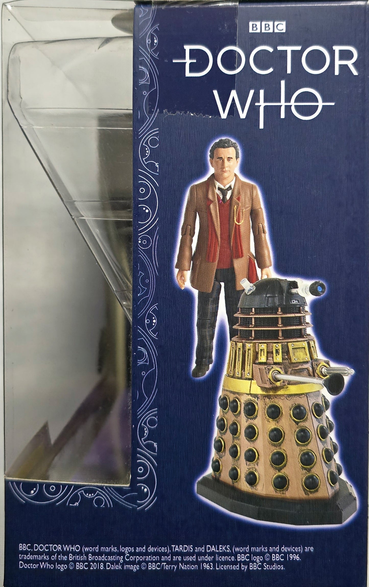 MER | The Seventh Doctor & Axis Strike Squad Dalek Action Figure | Merchandise