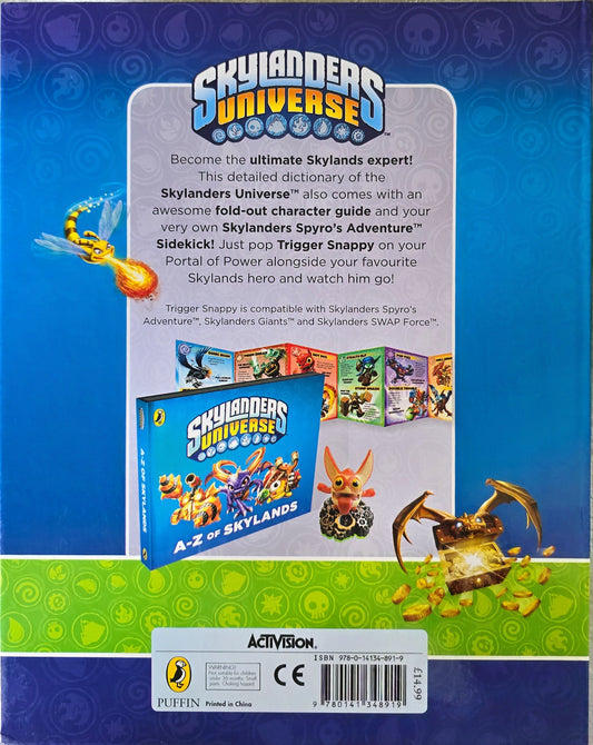 SKY | Skylanders Universe: A-Z of Skylands – Book | Puffin
