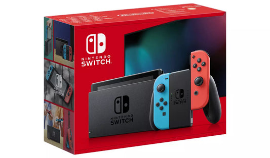 Nintendo Switch Neon Blue & Red Console - New