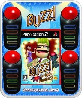 Buzz!: The Music Quiz & Buzzers - PS2