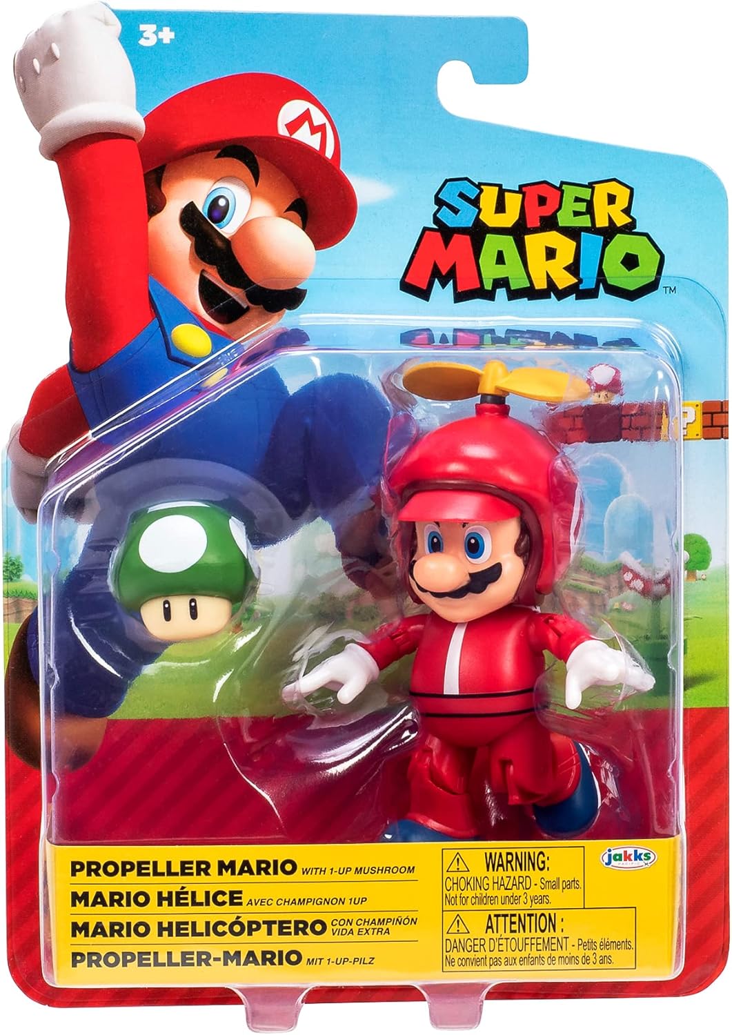 MER | Super Mario 4" Figure Assortment – Collectible Action Figures