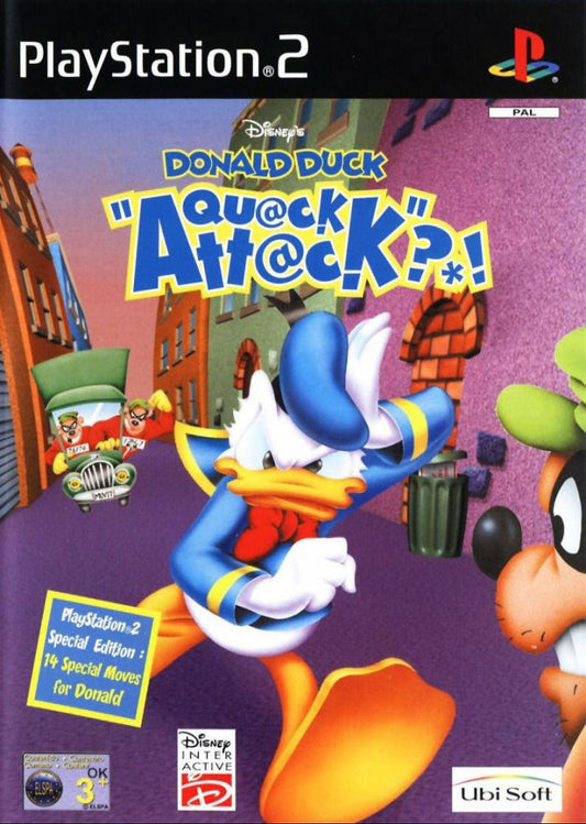 PS2 | Disney’s Donald Duck: Quack Attack – PlayStation 2 | Family Action Platformer Game